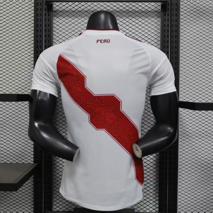 Peru 2026 World Cup Home Jersey- Player Version