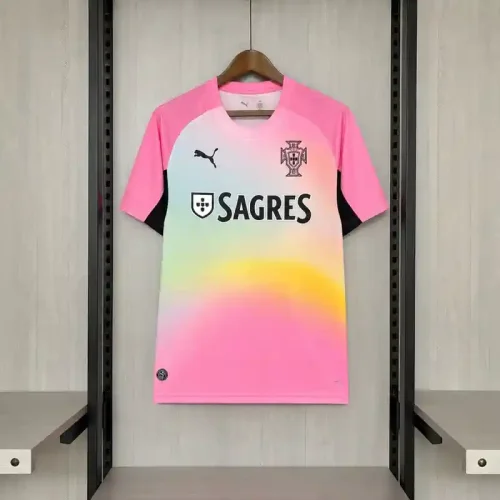 Portuga 2026 World Cup Pre-match Pink Jersey - Fan Version