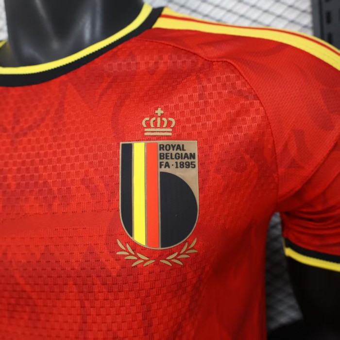 Belgium 2026 World Cup Home Jersey- Player Version