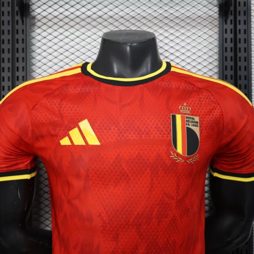 Belgium 2026 World Cup Home Jersey- Player Version