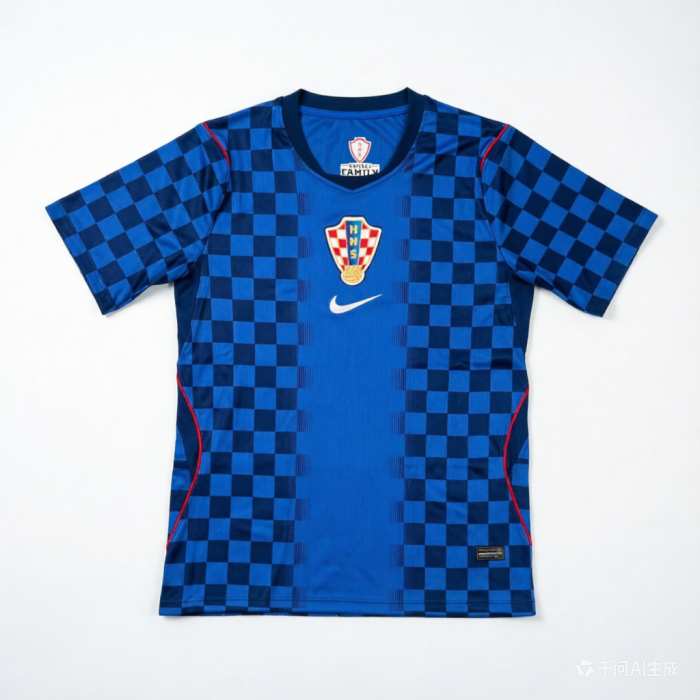 Croatia 2026 World Cup Away Jersey - Fan Version