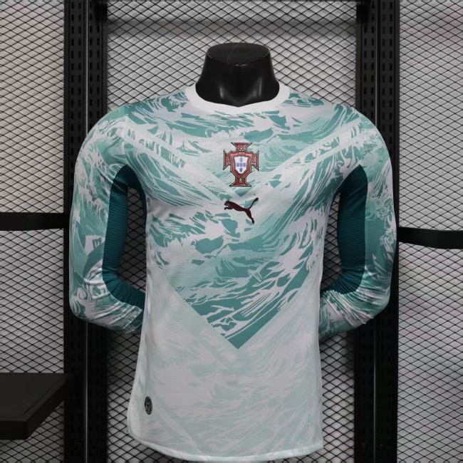 Long Sleeves Portuga 2026 World Cup Away Jersey - Player Version