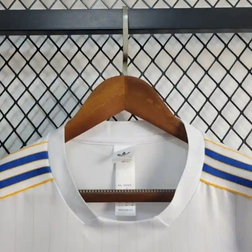 Real Madrid 25/26 White Retro Jersey - Fan Version