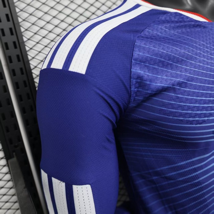 Long Sleeves Japan 2026 World Cup Home Jersey - Player Version