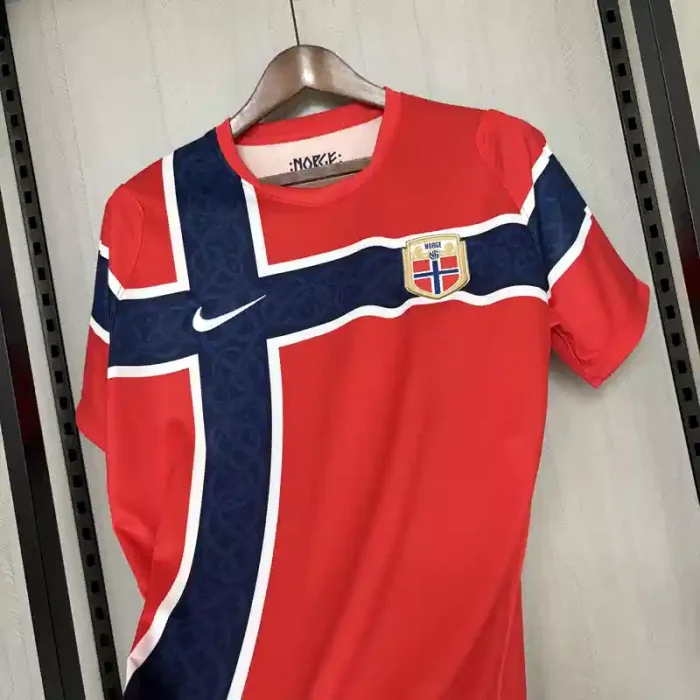 Norway 2026 World Cup Home Jersey - Fan Version
