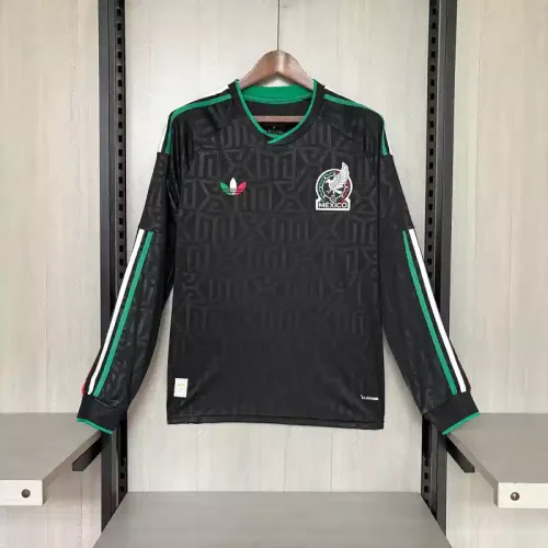 Long Sleeves Mexico 2026 World Cup Third Jersey - Fan Version