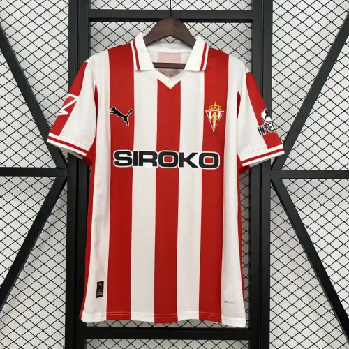 Sporting de Gijón 25/26 Home Jersey - Fan Version