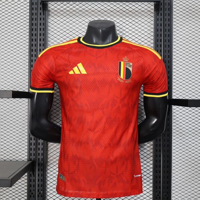 Belgium 2026 World Cup Home Jersey- Player Version