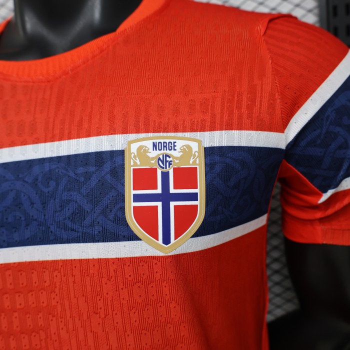 Norway 2026 World Cup Home Jersey- Player Version