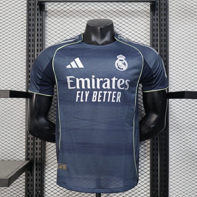 Real Madrid 25/26 Away Jersey - Player Version