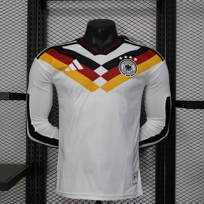 Long Sleeves Germany 2026 World Cup Home Jersey - Player Version