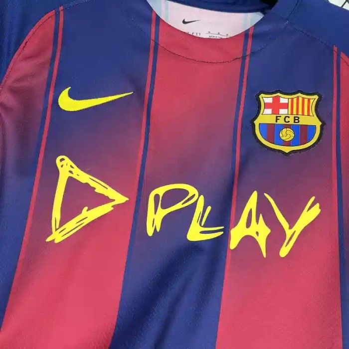 Barcelona 25/26 New Sponor Home Jersey - Fan Version