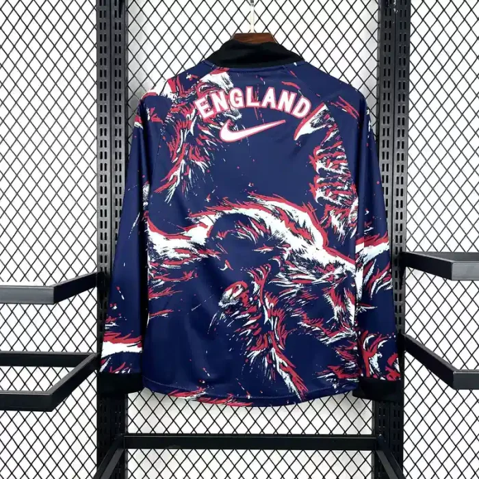 Long Sleeves England 2026 World Cup Hollywood Goalkeeper Jersey - Fan Version