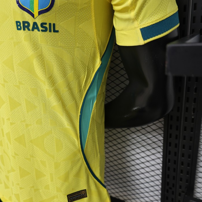 Brazil 2026 World Cup Home Jersey- Player Version