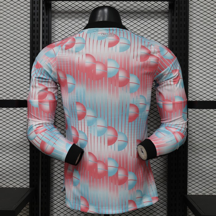 Long Sleeves Belgium 2026 World Cup Away Jersey - Player Version