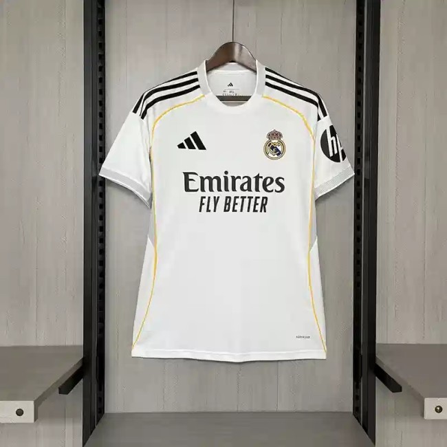 Real Madrid 25/26 Home Jersey - Fan Version