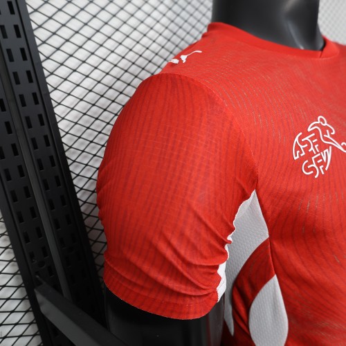 Switzerland 2026 World Cup Home Jersey- Player Version