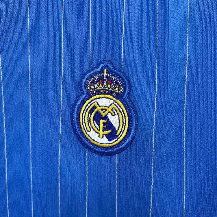 Real Madrid 25/26 Blue Retro Jersey - Fan Version