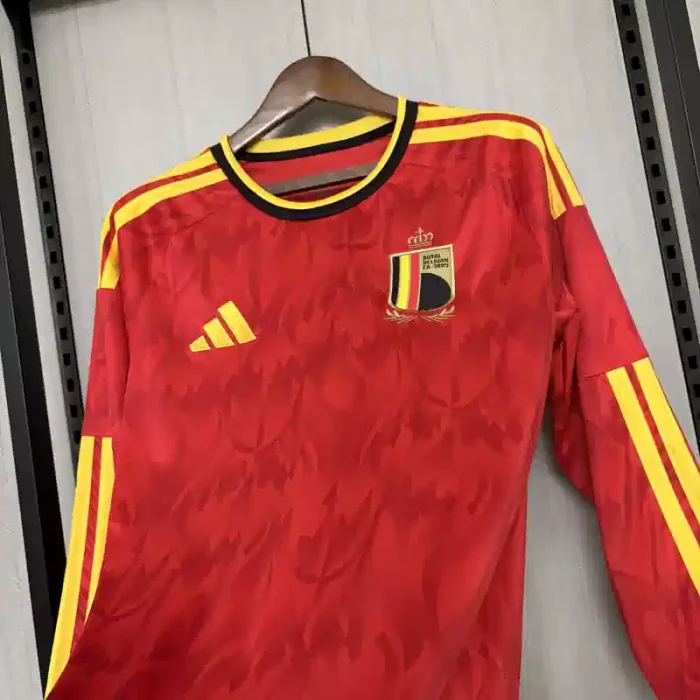 Long Sleeves Belgium 2026 World Cup Away Jersey - Fan Version