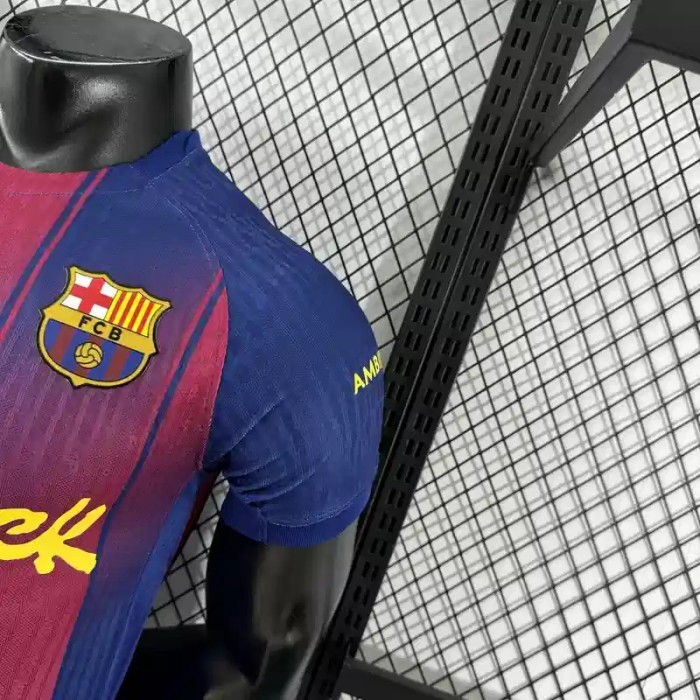 Barcelona 25/26 Travis Scott  Home Jersey- Player Version