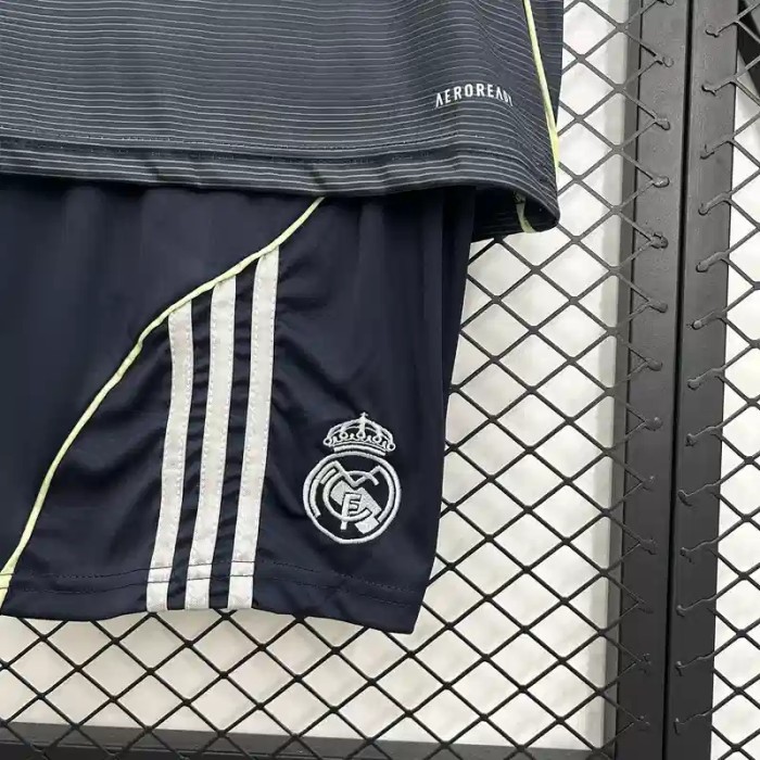 Real Madrid 25/26 Away Soccer Jersey- Kids Kit