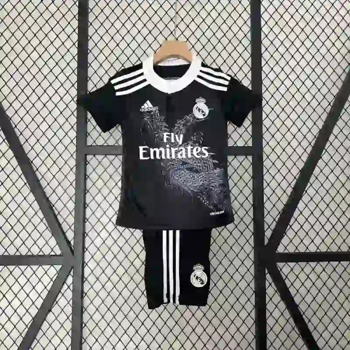 Real Madrid 14/15 Retro Third Soccer Jersey- Kids Kit