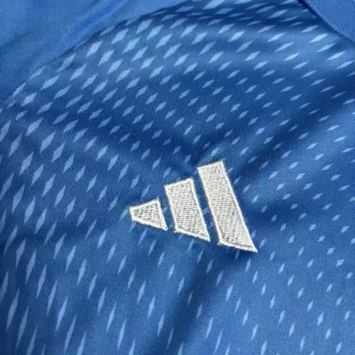 Real Madrid 25/26 Blue Goalkeeper Soccer Jersey- Kids Kit