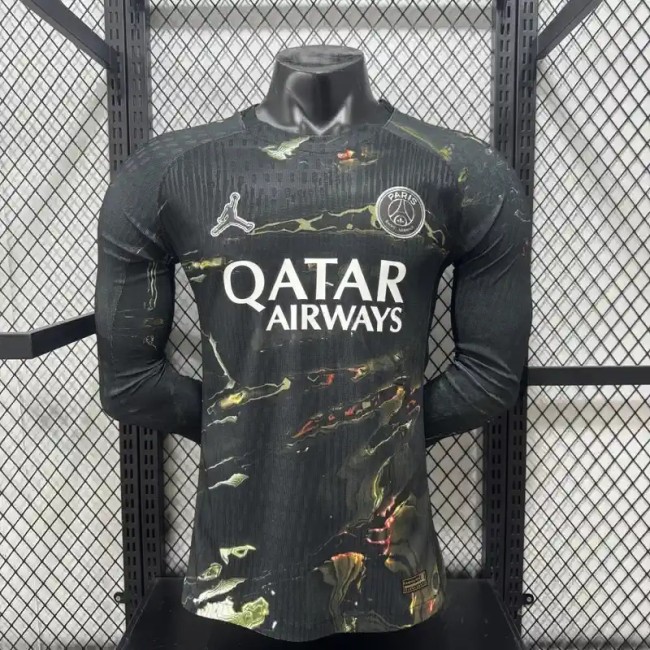 Long Sleeves PSG 26/27 Paris Saint Germain Home Soccer Jersey - Player Version