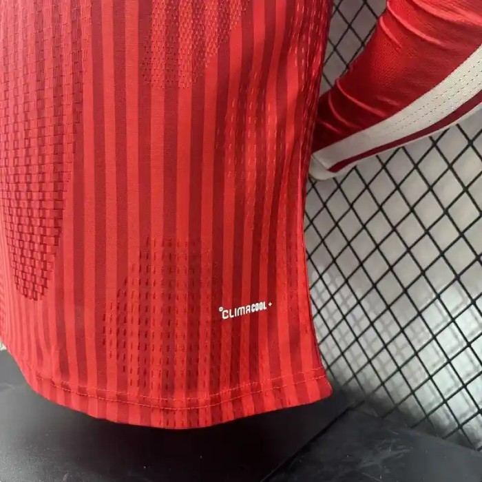 Long Sleeves Bayern Munich 26/27 Home Soccer Jersey - Player Version
