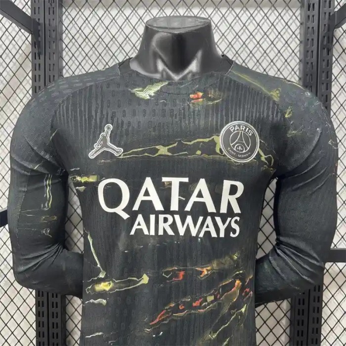 Long Sleeves PSG 26/27 Paris Saint Germain Home Soccer Jersey - Player Version