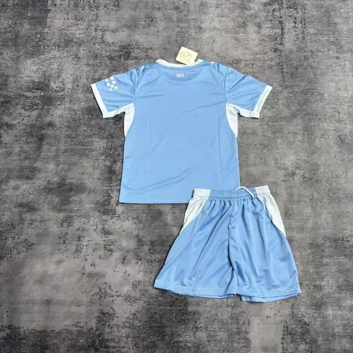 Manchester City 26/27 Home Soccer Jerseys– Kids Kit