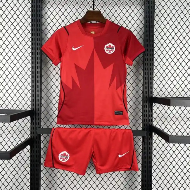 Canada 2026 World Cup Home Soccer Jerseys – Kids Kit