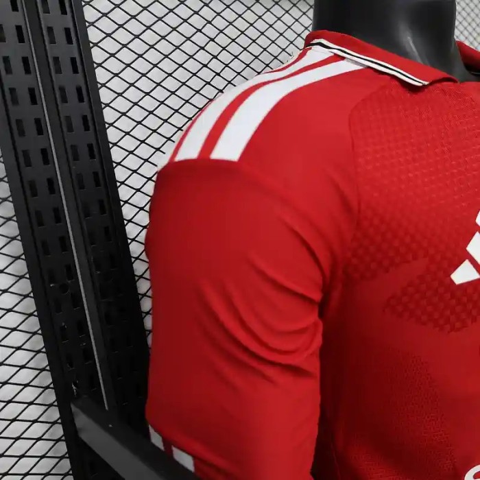 Long Sleeves Manchester United 26/27 Home Soccer Jersey - Player Version