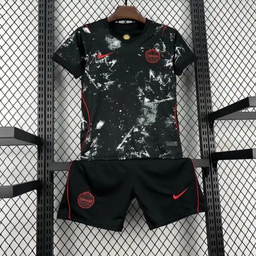 Canada 2026 World Cup Away Soccer Jerseys – Kids Kit