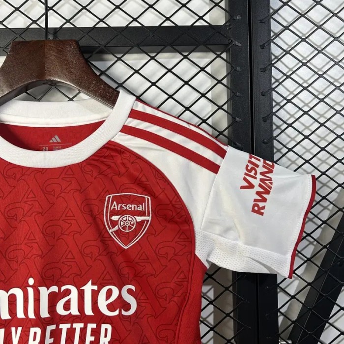 Arsenal 25/26 Home Soccer Jerseys – Kids Kit