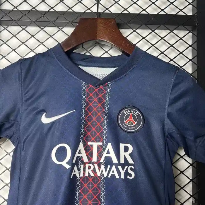 PSG 25/26 Paris Saint Germain Home Soccer Jerseys – Kids Kit