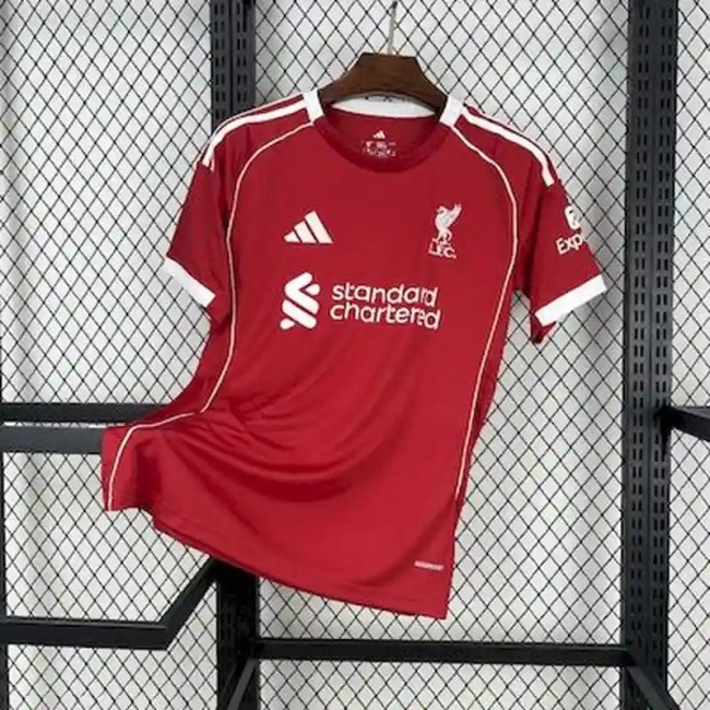 Liverpool 25/26 Home Soccer Jersey - Fan Version