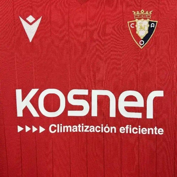 Osasuna 25/26 Home Soccer Jersey - Fan Version