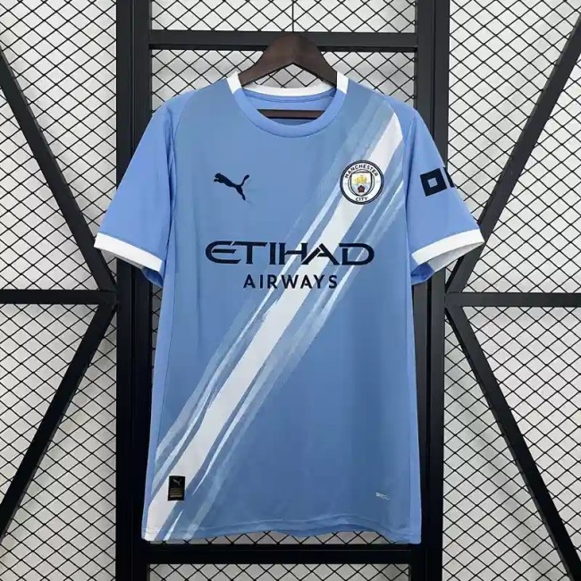 Manchester City 25/26 Home Soccer Jersey - Fan Version