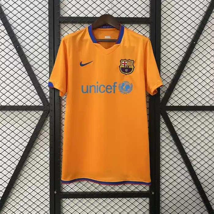 Barcelona 2006-07 Away Retro Soccer Jersey- Fan Version