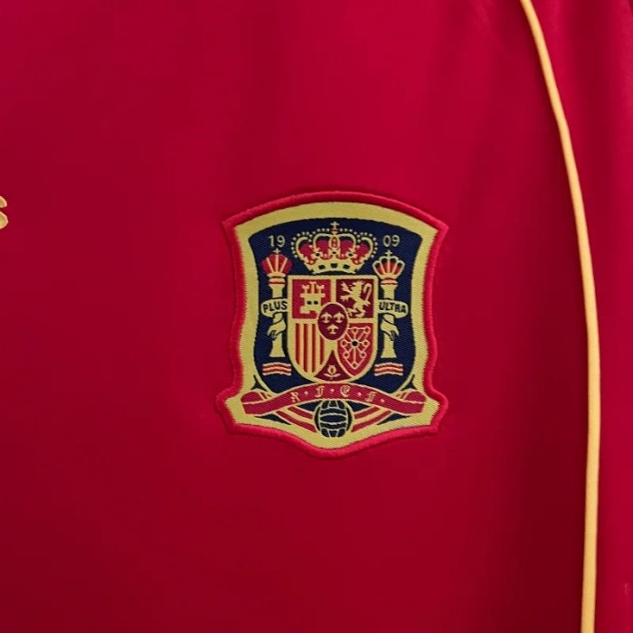 Spain 2008 Home Retro Soccer Jersey - Fan Version