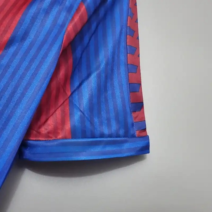 Barcelona 1990-91 Home Retro Soccer Jersey- Fan Version