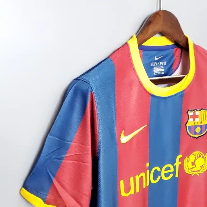 Barcelona 2010-11 Home Retro Soccer Jersey- Fan Version