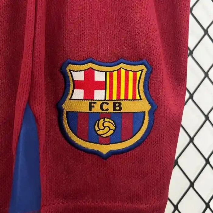 Barcelona 2005-06  Retro Home Soccer Jersey- Kids Kit