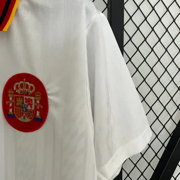 Spain 1994 Away Retro Soccer Jersey - Fan Version