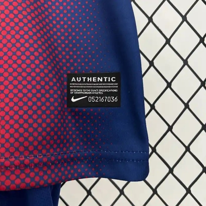 Barcelona 2012-13 Retro Home Soccer Jersey- Kids Kit
