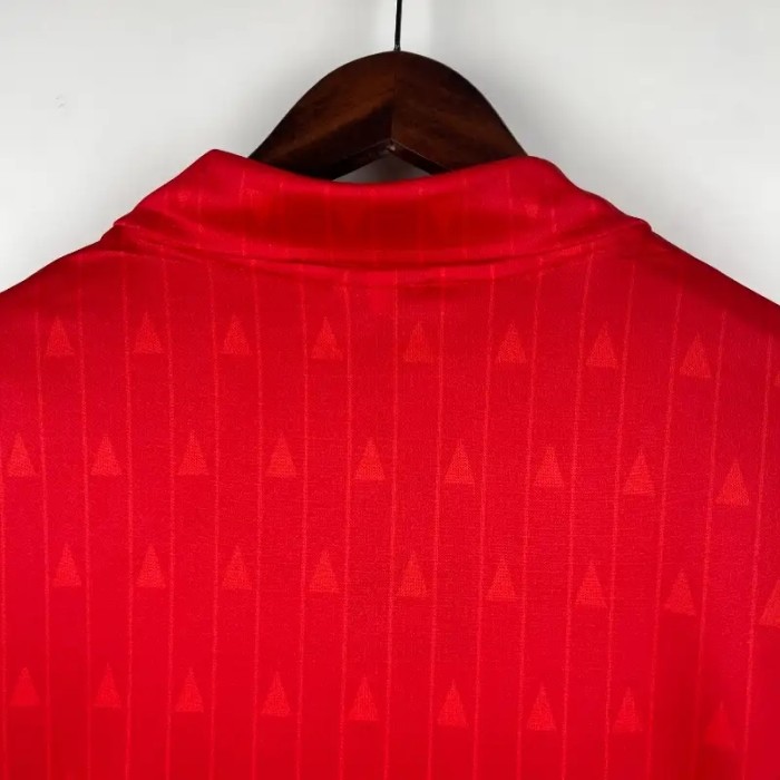 Spain 1988-91 Home Retro Soccer Jersey - Fan Version