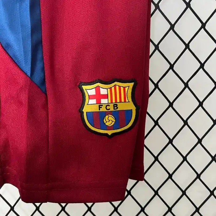 Barcelona 2010-11 Retro Home Soccer Jersey- Kids Kit