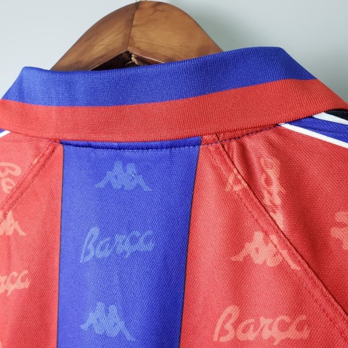 Barcelona 1996-97 Home Retro Soccer Jersey- Fan Version