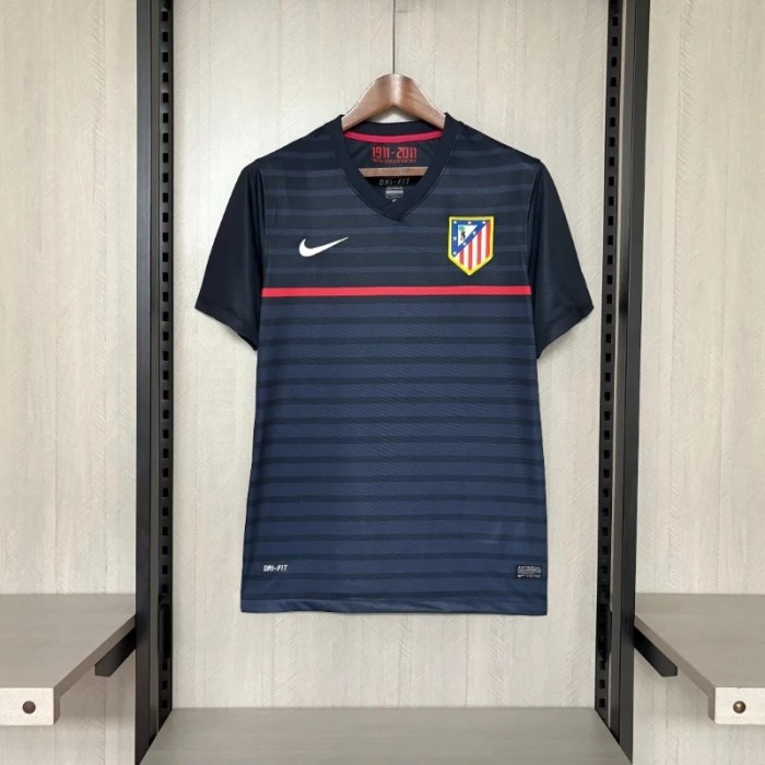 Atletico Madrid 2011-12 Away Retro Soccer Jersey- Fan Version
